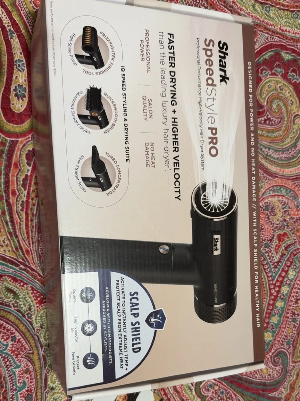 Shark SpeedStyle PRO Hair Dryer - Black